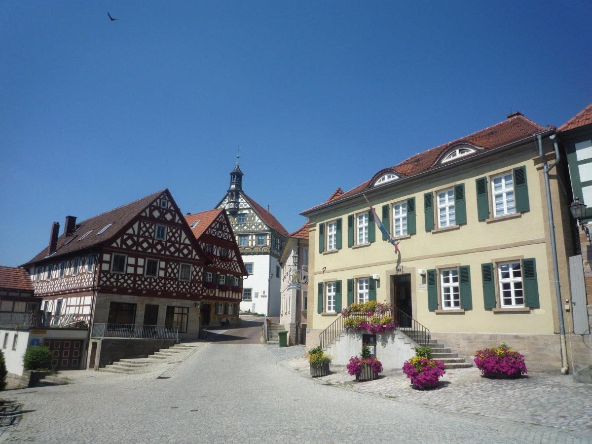 Hotel Drei Kronen Burgkunstadt Kültér fotó